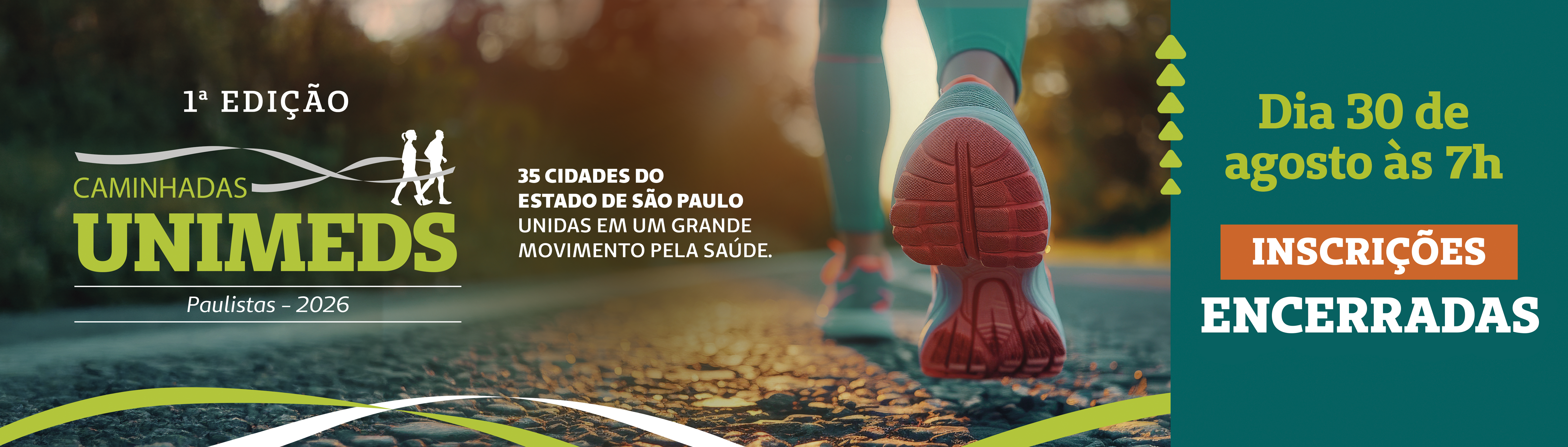 Inscrição Caminhada Unimeds Paulista 