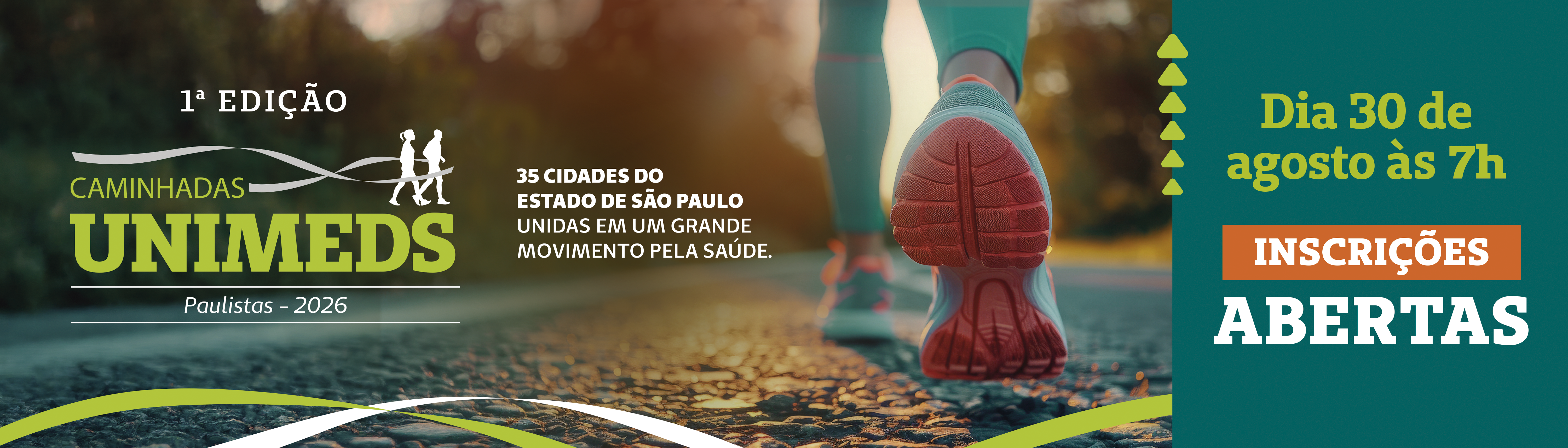 Inscrição Caminhada Unimeds Paulista 