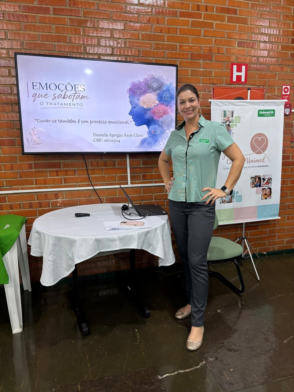 Encontro promove reflexão sobre emoções e adesão ao tratamento