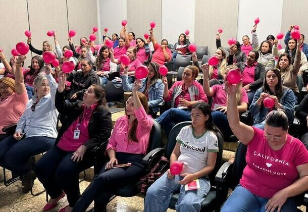 Palestra sobre Outubro Rosa reforça importância do autocuidado na Usina Viralcool