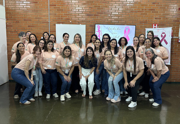 Outubro Rosa: palestra para colaboradores reforça prevenção e inspira com relato de superação