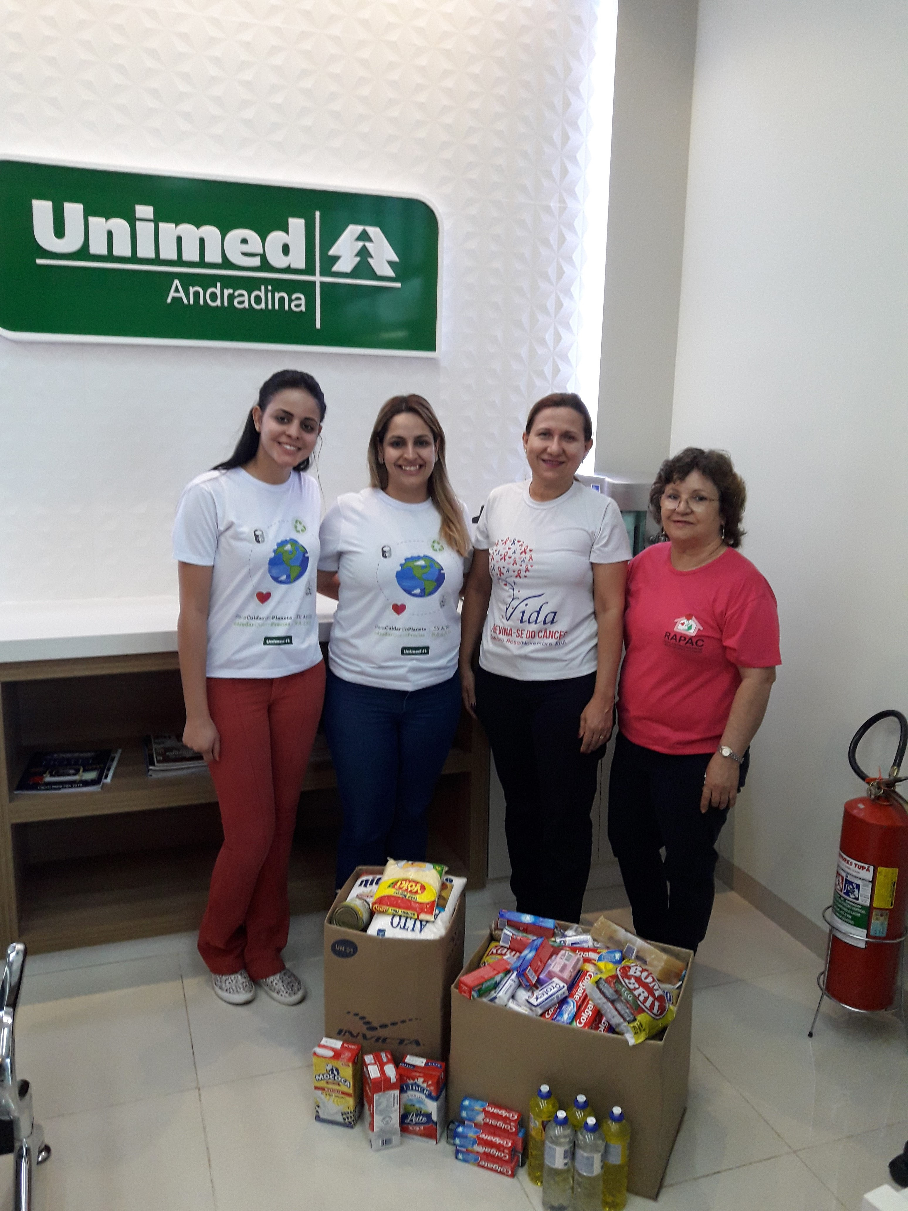 Unimed Andradina ajuda na campanha Outubro Rosa da RAPAC