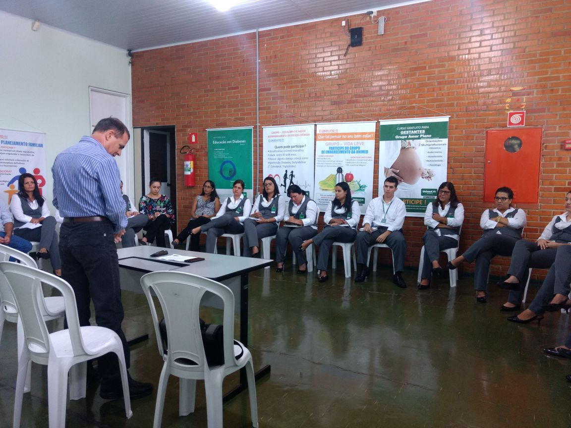 Unimed Andradina recebe visita do sindicato da categoria