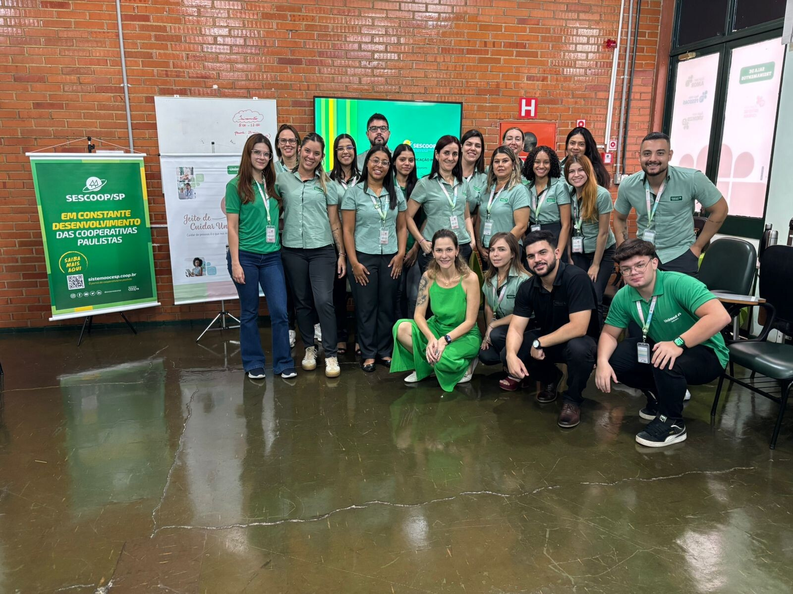 Treinamento reforça a importância do trabalho em equipe e da empatia na Unimed Andradina