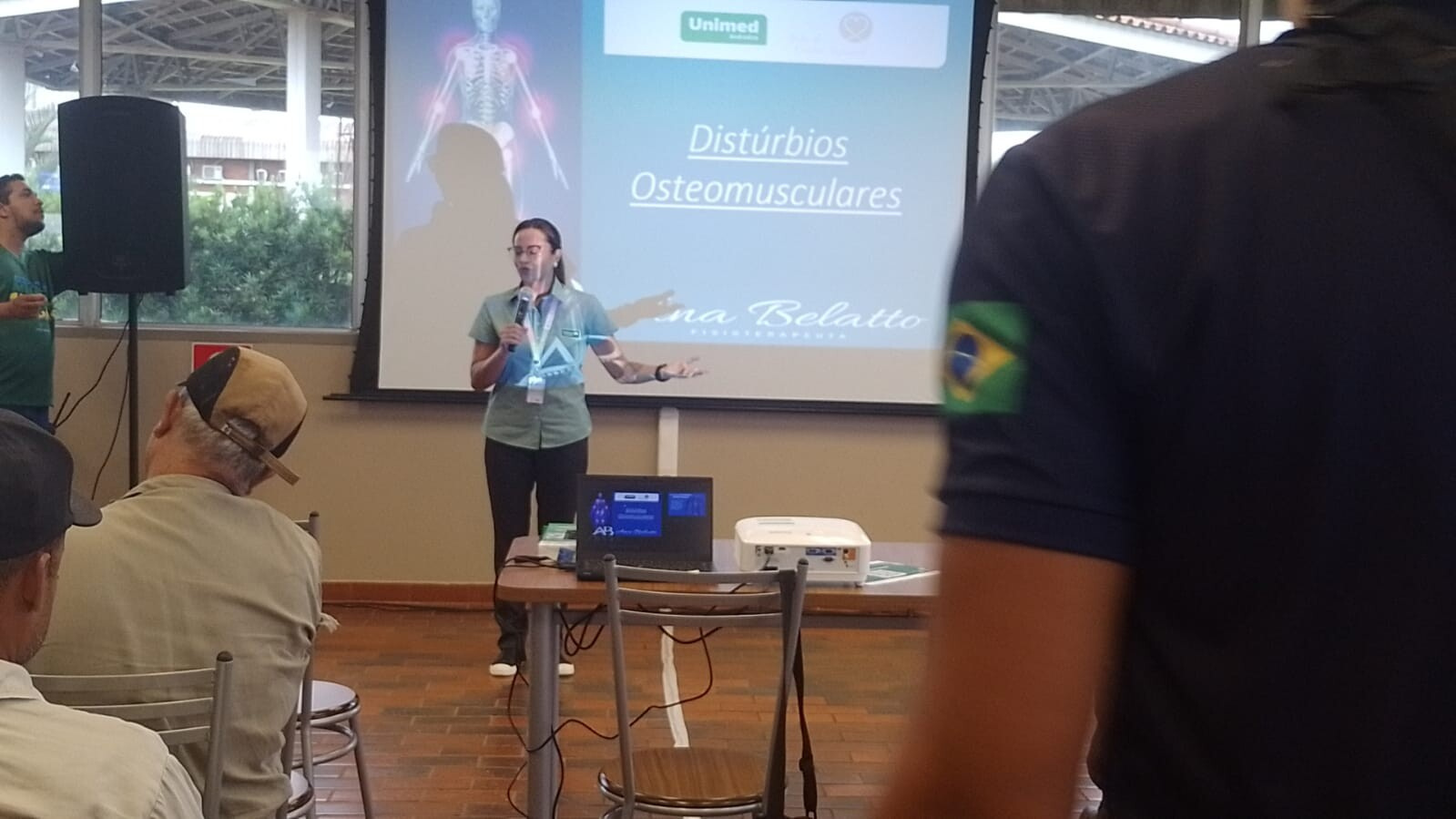 Programa Viver Bem realiza ação sobre Doenças Osteomusculares na SIPAT 2026 da Usina Ipê