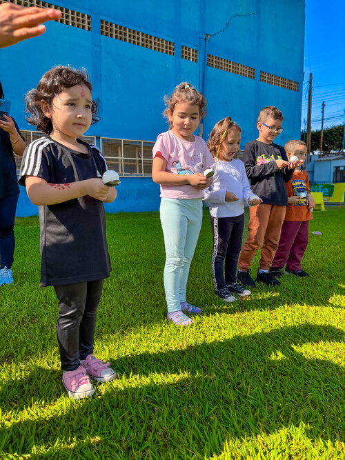 CTE da Unimed Andradina realiza piquenique com crianças e famílias