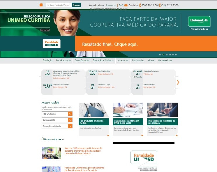 Unimed Andradina tem parceria com a Faculdade Unimed