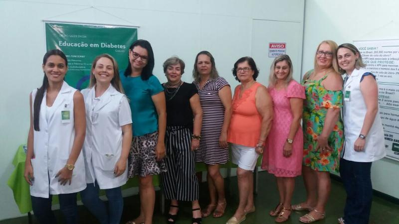 Grupo Educação em Diabetes participa de confraternização