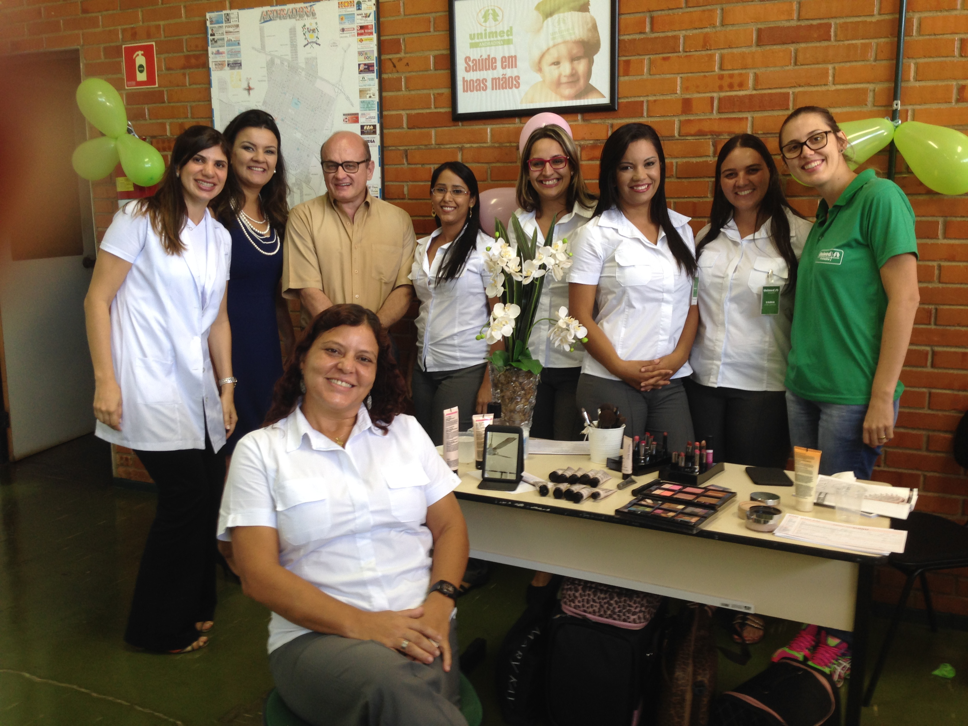 Dia das Mulheres é comemorado na Unimed Andradina e na Praça Moura Andrade