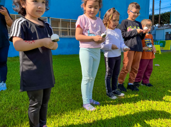 CTE da Unimed Andradina realiza piquenique com crianças e famílias