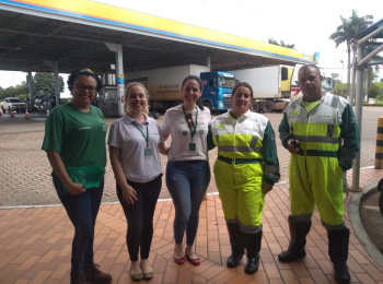 Viver bem da Unimed Andradina participa de ação da Via Rondon 