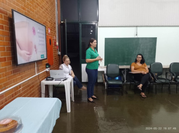 Viver Bem realiza palestra com gestantes