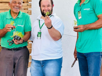 Unimed Andradina comemora Dia do Meio Ambiente com Horta Cooperativa 
