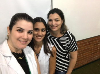 Gestantes participam de curso de Acompanhante de Parto