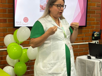 Grupo Amor Pleno promove encontro sobre os primeiros cuidados com o recém-nascido