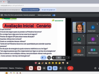 Primeiros Socorros é tema de treinamento na Unimed Andradina
