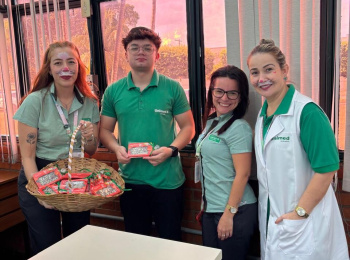 RH promove ação de Páscoa e reforça o Jeito de Cuidar Unimed