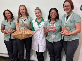 RH promove ação de Páscoa e reforça o Jeito de Cuidar Unimed