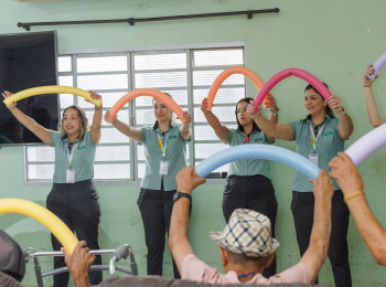 Unimed celebra o Dia do Idoso com ação especial no Asilo São Vicente de Paula