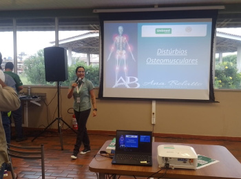 Programa Viver Bem realiza ação sobre Doenças Osteomusculares na SIPAT 2026 da Usina Ipê