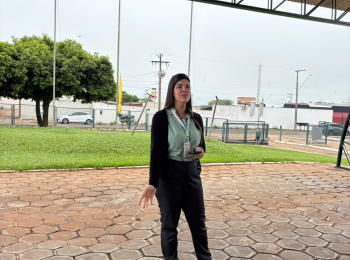 Unimed Andradina realiza hasteamento da bandeira amarela em alusão ao Setembro Amarelo