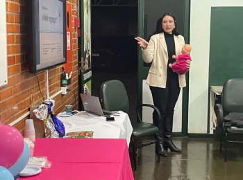 Grupo Amor Pleno participa de palestra sobre primeiros socorros em recém-nascidos