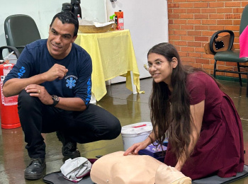 Colaboradores participam de curso de formação da Brigada de Incêndio e Emergência