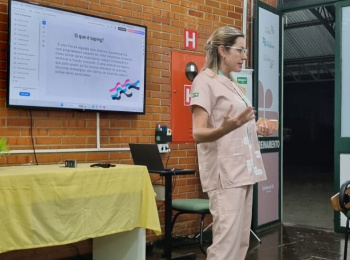 Programa Amor Pleno promove encontro sobre os benefícios do taping na gestação