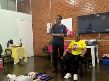 Colaboradores participam de curso de formação da Brigada de Incêndio e Emergência