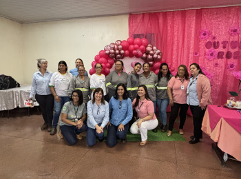 Outubro Rosa leva orientações sobre câncer de mama às colaboradoras da Viralcool