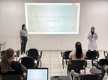 Unimed Andradina promove palestra sobre doenças crônicas na Usina Raízen