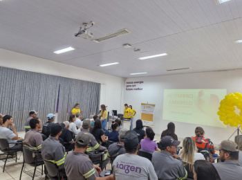 Viver Bem ministra palestra sobre Setembro Amarelo na Usina Raizen