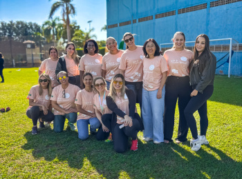 CTE da Unimed Andradina realiza piquenique com crianças e famílias