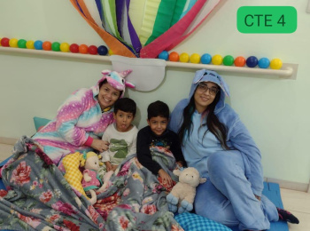 CTE de Pereira Barreto realiza “Dia do Pijama” com crianças