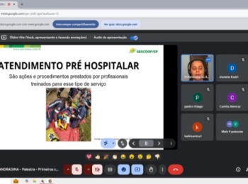 Primeiros Socorros é tema de treinamento na Unimed Andradina
