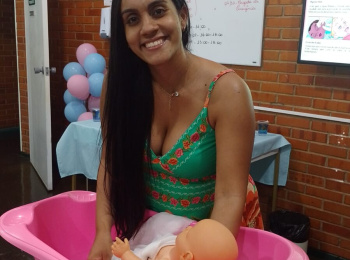 Grupo Amor Pleno aborda cuidados com o recém-nascido em mais um encontro especial
