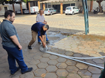 Colaboradores da Unimed Andradina participam de treinamento de Brigada de Incêndio