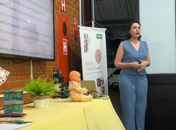 Programa Amor Pleno promove encontro sobre primeiros socorros e cuidados com o recém-nascido