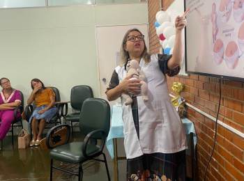 Grupo Amor Pleno promove encontro sobre os primeiros cuidados com o recém-nascido