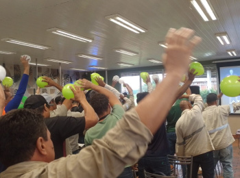 Programa Viver Bem realiza ação sobre Doenças Osteomusculares na SIPAT 2026 da Usina Ipê