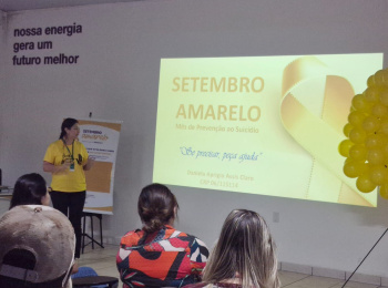 Viver Bem ministra palestra sobre Setembro Amarelo na Usina Raizen