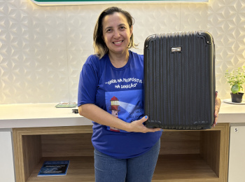 Beneficiária da Unimed Andradina é premiada no sorteio da Campanha de Atualização Cadastral