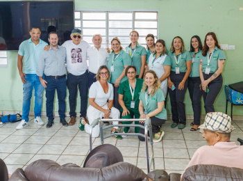 Unimed celebra o Dia do Idoso com ação especial no Asilo São Vicente de Paula