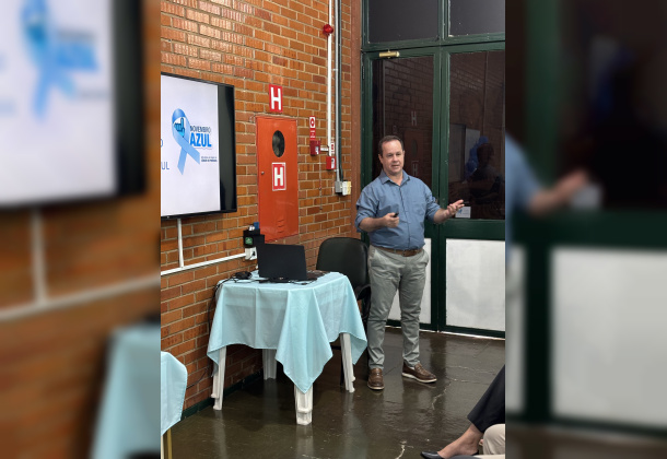 Novembro Azul: colaboradores participam de palestra sobre saúde do homem