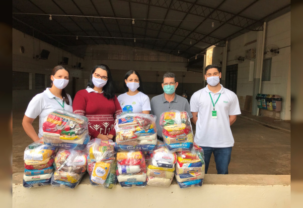 Unimed Andradina realiza doação de cestas básicas para instituições religiosas do município