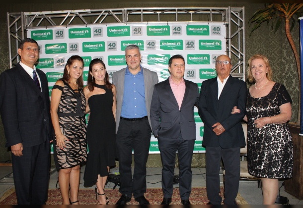 Diretores da Unimed Andradina participam dos 40 anos da singular de Três Lagoas
