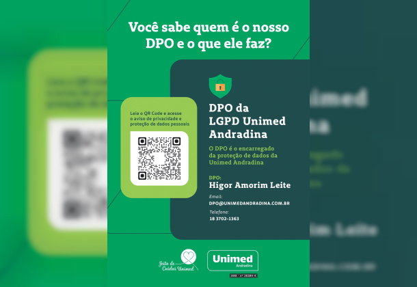 Unimed Andradina amplia transparência com novos informativos sobre privacidade e proteção de dados nas unidades próprias