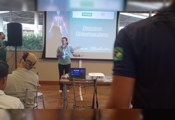 Programa Viver Bem realiza ação sobre Doenças Osteomusculares na SIPAT 2026 da Usina Ipê