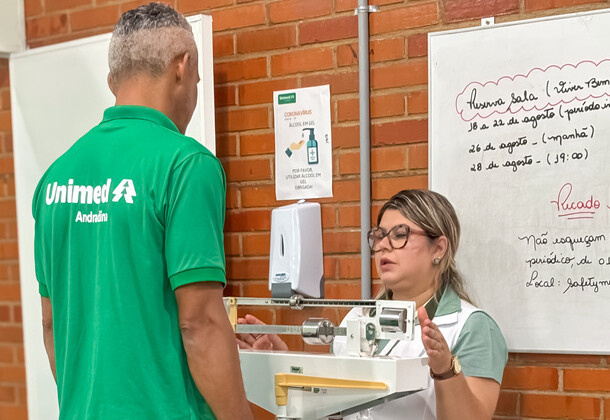  Setor Viver Bem realiza ação preventiva com colaboradores para mapeamento da saúde