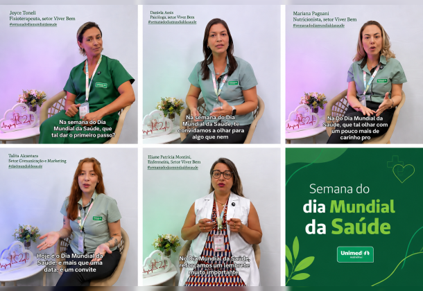 Programa de Saúde do Colaborador promove Semana da Saúde em alusão ao Dia Mundial da Saúde